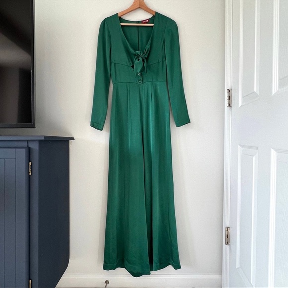 STAUD Green Shine Jumpsuit - Picture 6 of 7